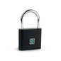 Compact Smart Fingerprint Padlock - Waterproof, Keyless Security, USB rechargeable, aluminium léger - Idéal pour les bagages, valises et sacs à dos