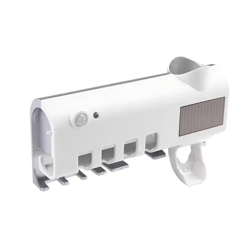 Désinfectant pour brosse à dents avec dentifrice automatique