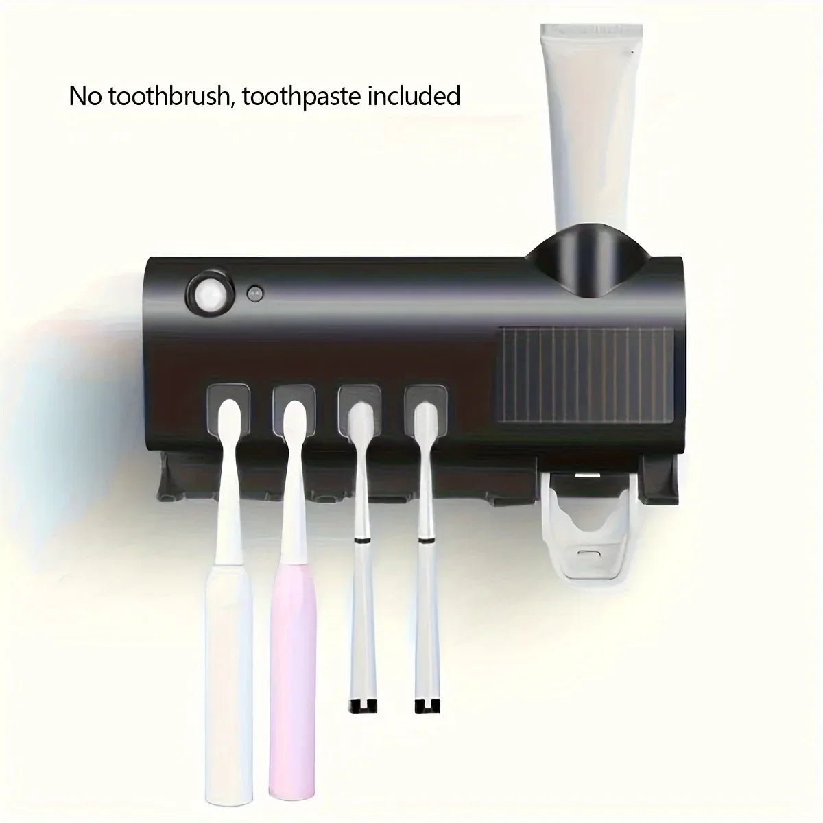 Désinfectant pour brosse à dents avec dentifrice automatique
