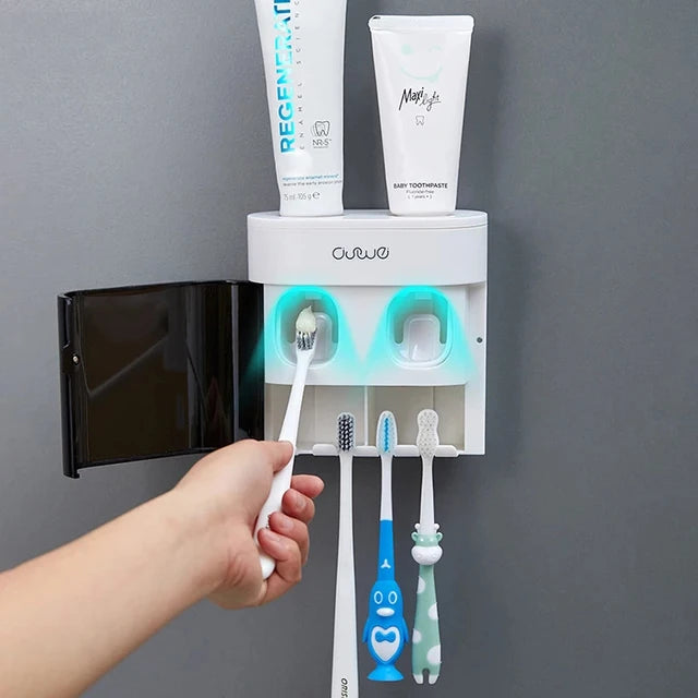Support de rangement magnétique pour brosse à dents