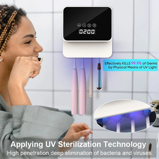 Sanitizer des brosses à dents
