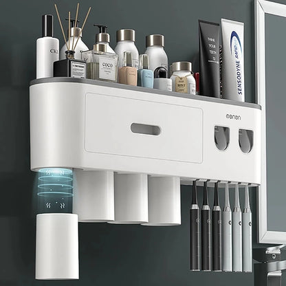 Support de rangement magnétique pour brosse à dents