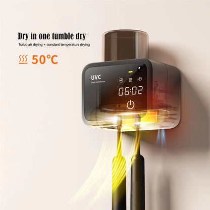 Brosse à dents à écran intelligent avec support LED