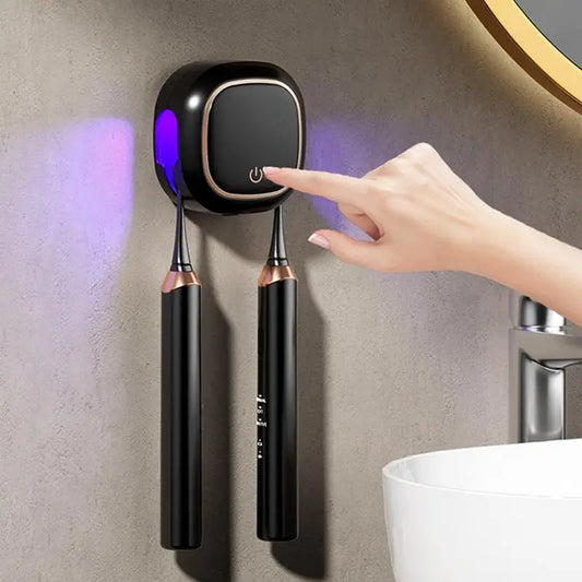 Brosse à dents désinfectante avec support électrique