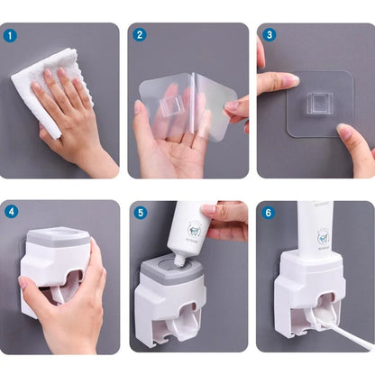 Accessoires de salle de bain pour dentifrice