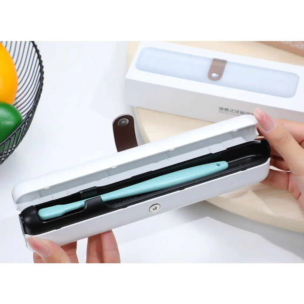 Personal Toothbrush Sanitizer for Travelers
